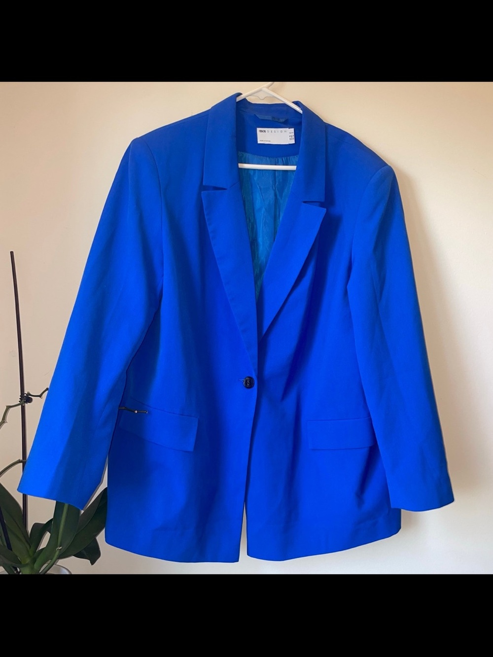 ASOS DESIGN Curve oversized suit blazer